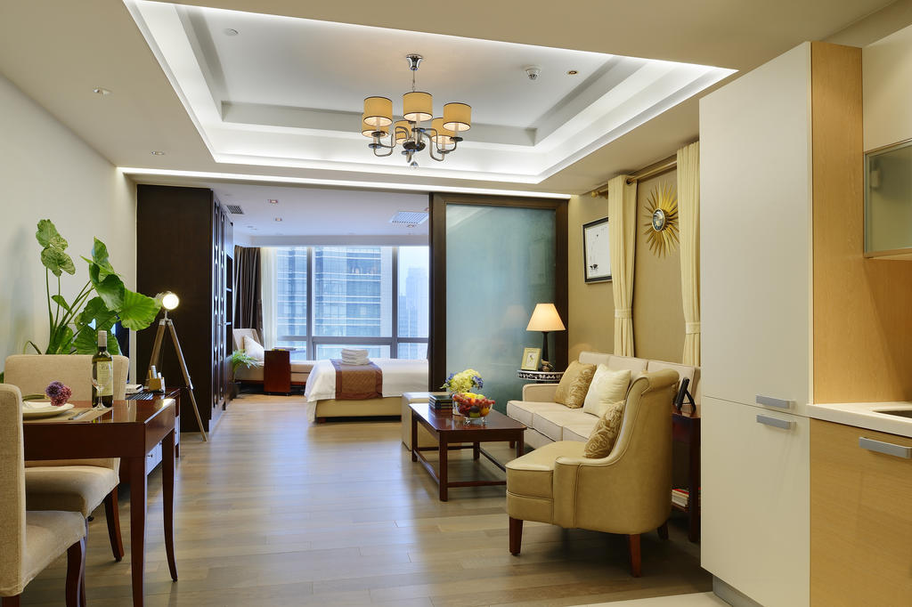 Yousu Hotel & Apartment Nanjing Xuanwu Lake Jinmao Plaza Branch Bilik gambar
