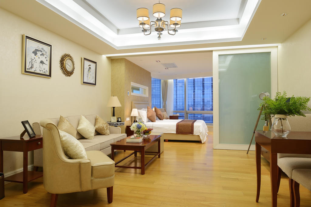 Yousu Hotel & Apartment Nanjing Xuanwu Lake Jinmao Plaza Branch Bilik gambar