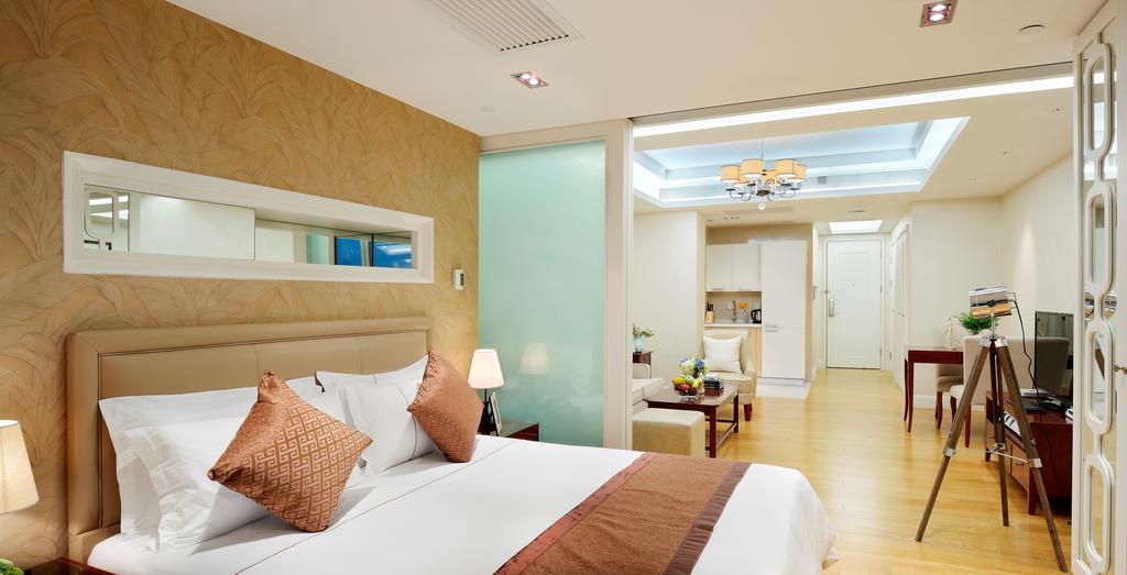 Yousu Hotel & Apartment Nanjing Xuanwu Lake Jinmao Plaza Branch Luaran gambar